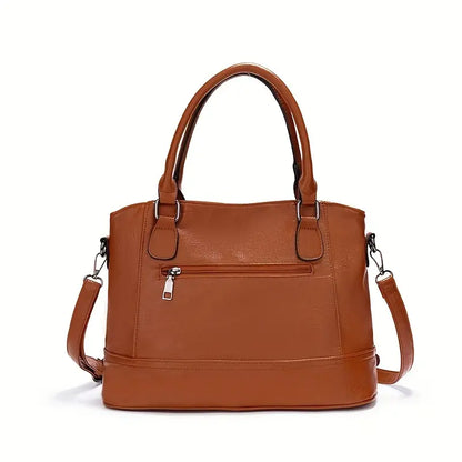 Sophie Vintage Stijl PU Leren Crossbody Handtas Elegante Klassieke Schoudertas