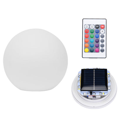 Zonnebol buitenlamp met warme LED-gloed voor tuin, terras en pad