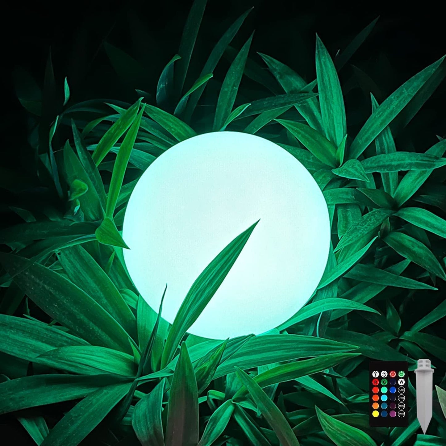 Zonnebol buitenlamp met warme LED-gloed voor tuin, terras en pad