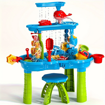 SplashTower 3 Laags Zand- en Water Speeltafel