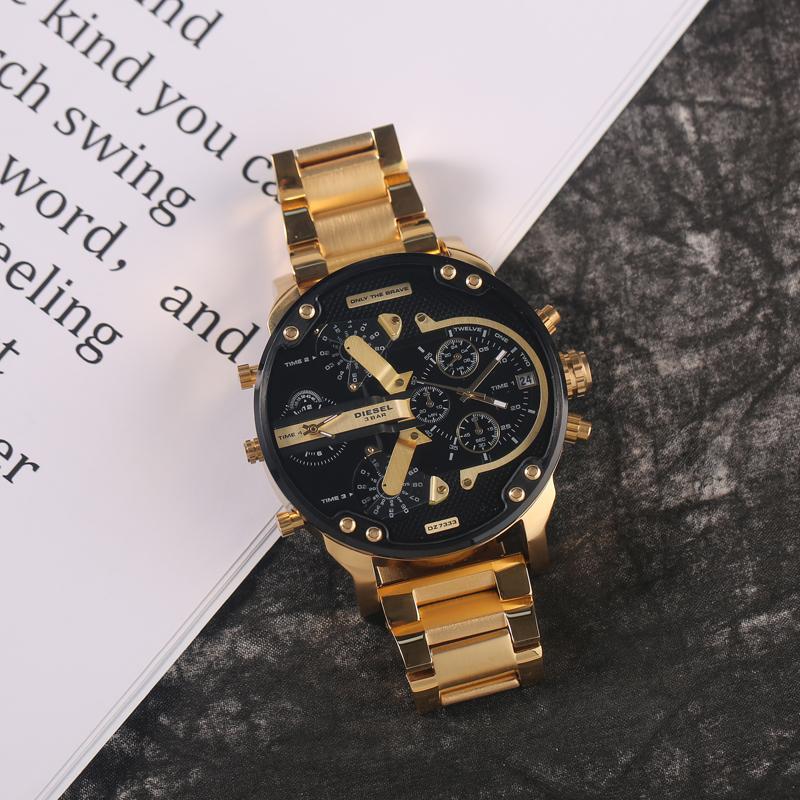 RVS Chronograaf Quartz Horloge Elegante Luxe Herenpolshorloge