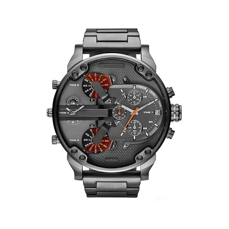 RVS Chronograaf Quartz Horloge Elegante Luxe Herenpolshorloge
