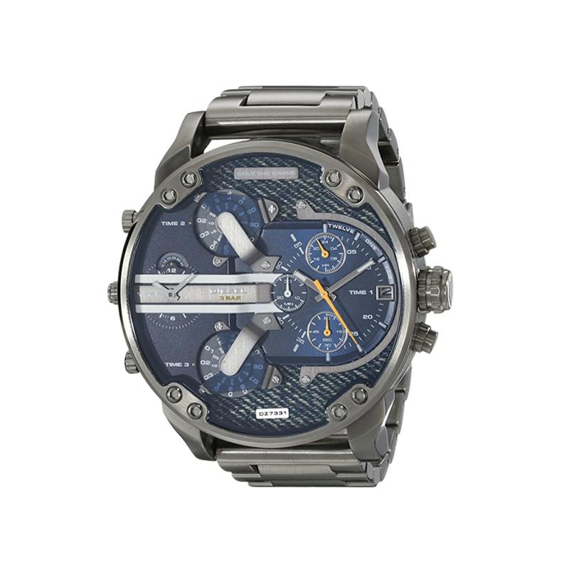 RVS Chronograaf Quartz Horloge Elegante Luxe Herenpolshorloge