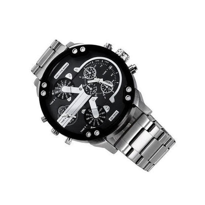 RVS Chronograaf Quartz Horloge Elegante Luxe Herenpolshorloge
