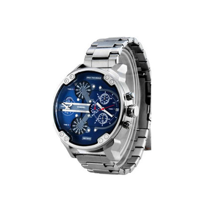 RVS Chronograaf Quartz Horloge Elegante Luxe Herenpolshorloge
