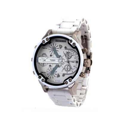 RVS Chronograaf Quartz Horloge Elegante Luxe Herenpolshorloge