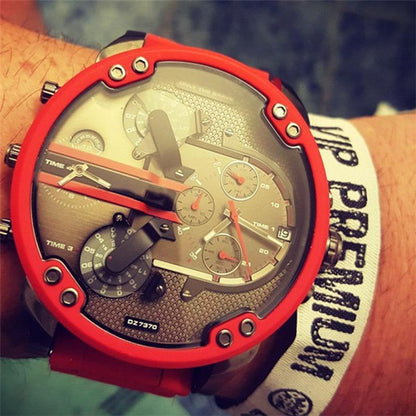 RVS Chronograaf Quartz Horloge Elegante Luxe Herenpolshorloge