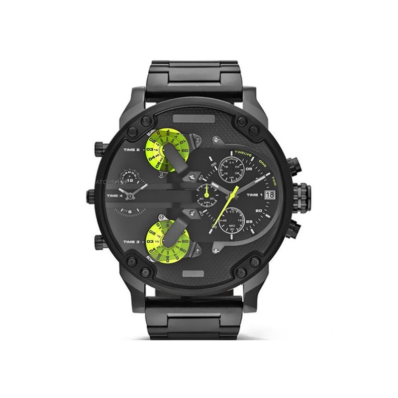 RVS Chronograaf Quartz Horloge Elegante Luxe Herenpolshorloge
