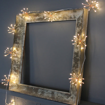 Starburra koperen stervormige lichtsnoer met warme witte gloed voor binnen- en buitendecoratie