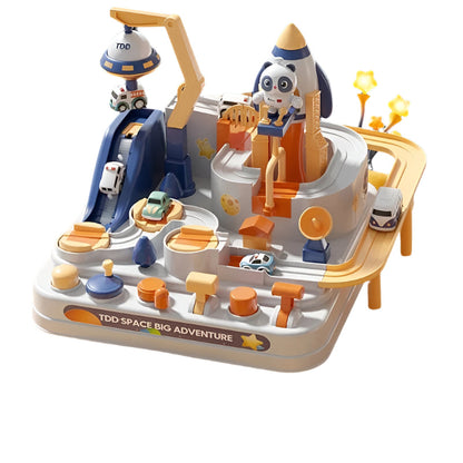 Startrack Montessori racebaan educatieve auto-speelset voor kinderen