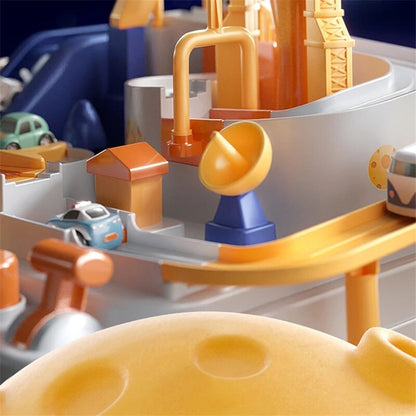 Startrack Montessori racebaan educatieve auto-speelset voor kinderen