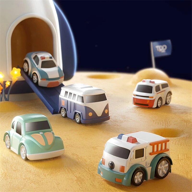 Startrack Montessori racebaan educatieve auto-speelset voor kinderen