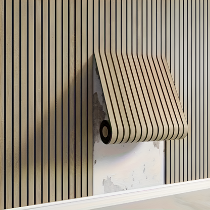 StickieFast 3D houtstructuur wandpanelen met eenvoudig zelfklevend ontwerp