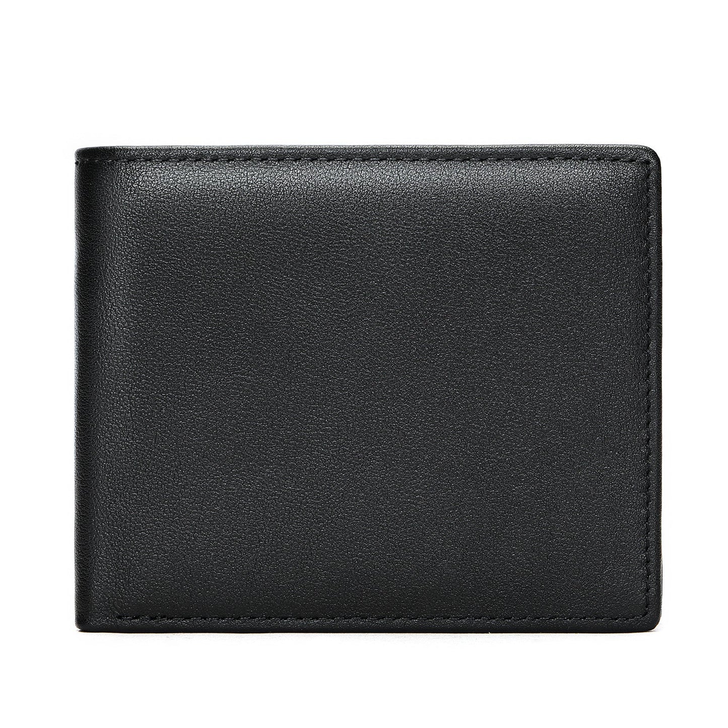 StitchCraft heren leren RFID bifold portemonnee slank ontwerp