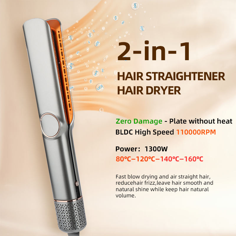 StraightStyler 2-in-1 föhn en stijltang voor glad, snel en moeiteloos stylen