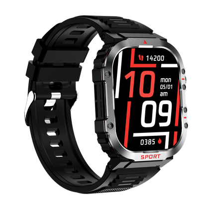Sugar Pro 5 slimme gezondheids-tracking horloge met fitness- en hartslagmonitor