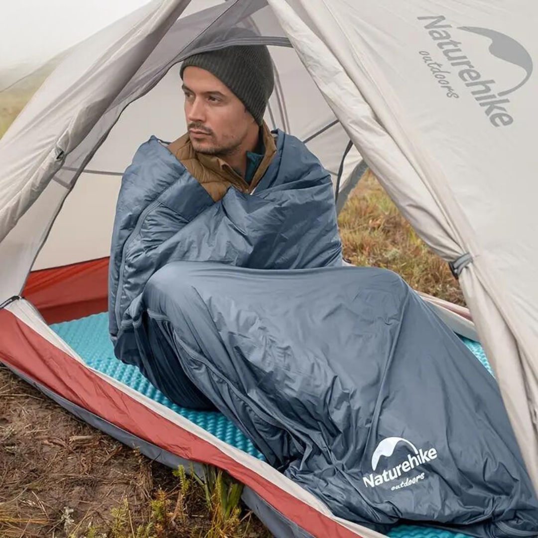 Zomerse slaapzak – Lichtgewicht & compact voor kamperen
