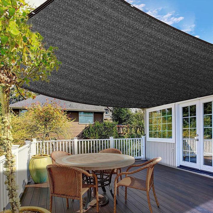 SunBlocker UV-schaduwnet buiten zonbeschermingsdoek voor tuin en terras