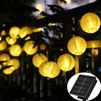 SunShade solar lantaarn slingerverlichting buiten LED decoratie