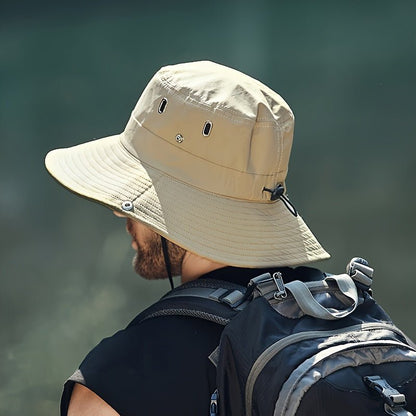 Sunsafe Ademend Zonnehoedje Brede Rand UV-bescherming Buiten