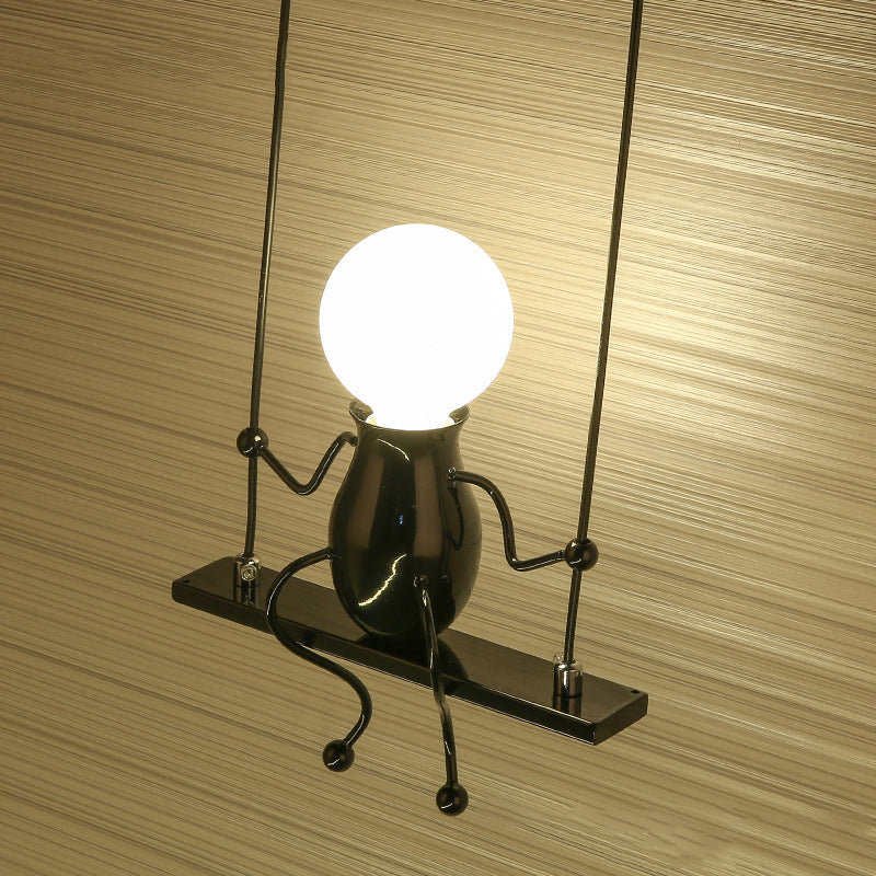 SwingDesign wandlamp moderne speelse wandlamp voor slaapkamers en woonruimtes
