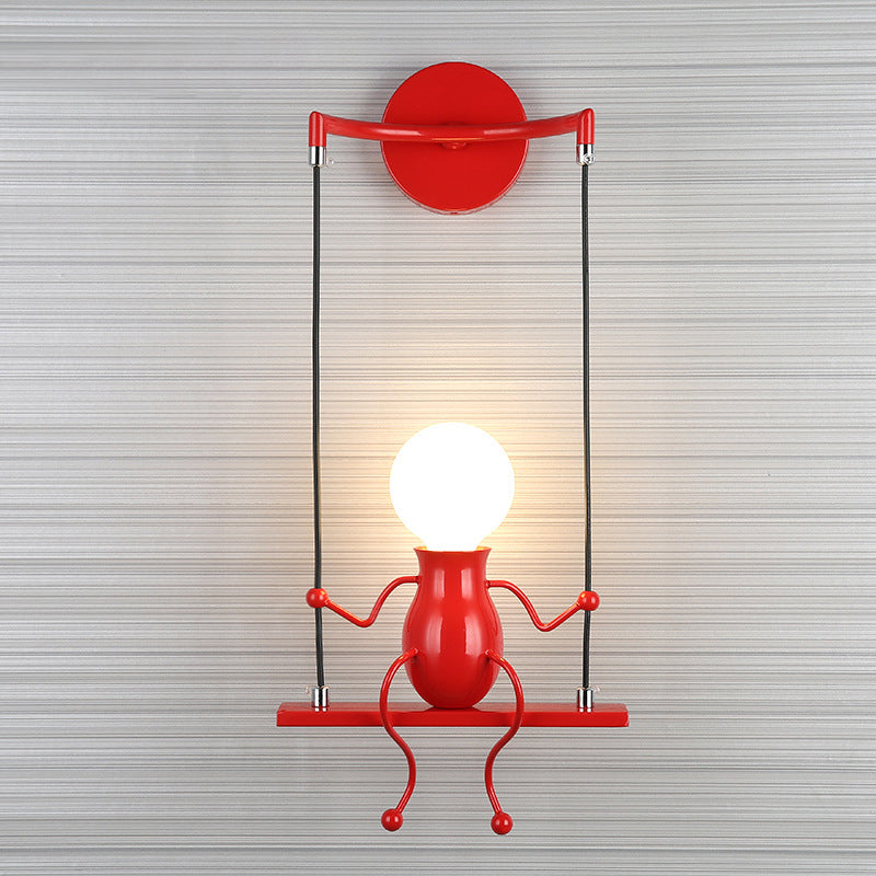 SwingDesign wandlamp moderne speelse wandlamp voor slaapkamers en woonruimtes
