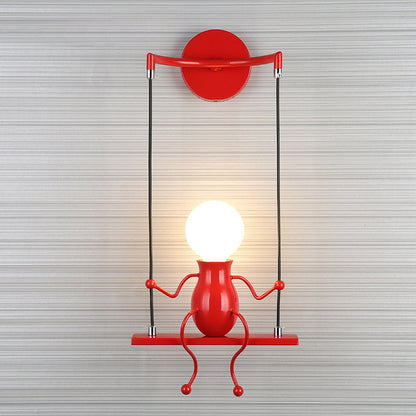 SwingDesign wandlamp moderne speelse wandlamp voor slaapkamers en woonruimtes