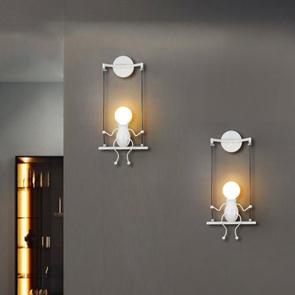 SwingDesign wandlamp moderne speelse wandlamp voor slaapkamers en woonruimtes