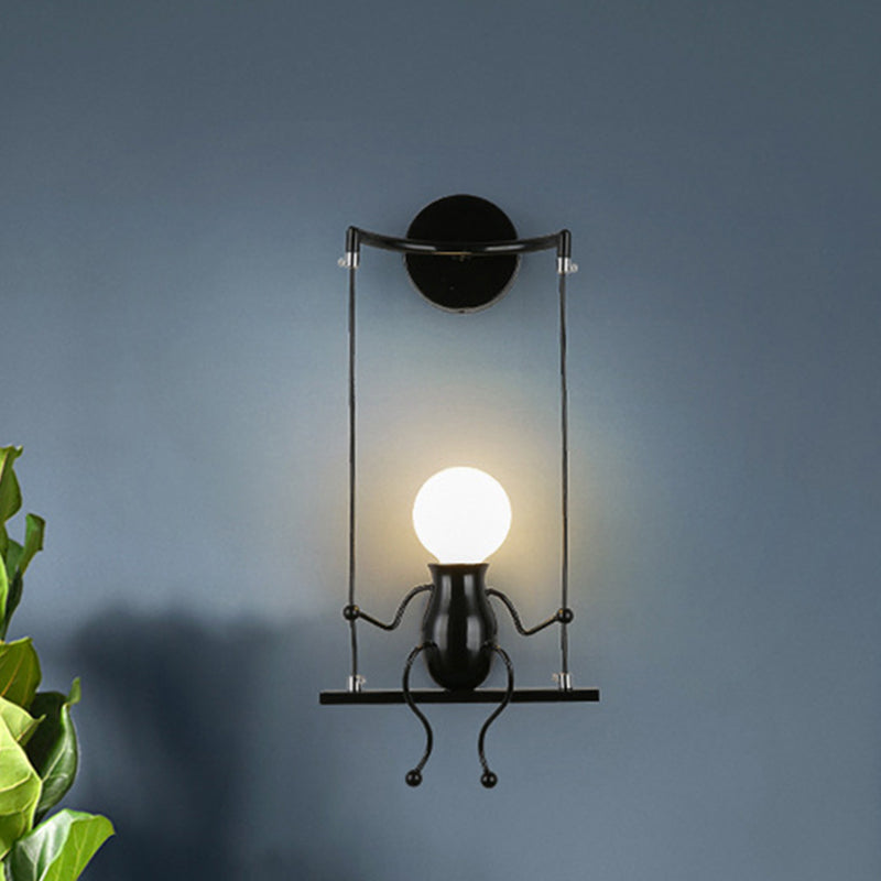 SwingDesign wandlamp moderne speelse wandlamp voor slaapkamers en woonruimtes
