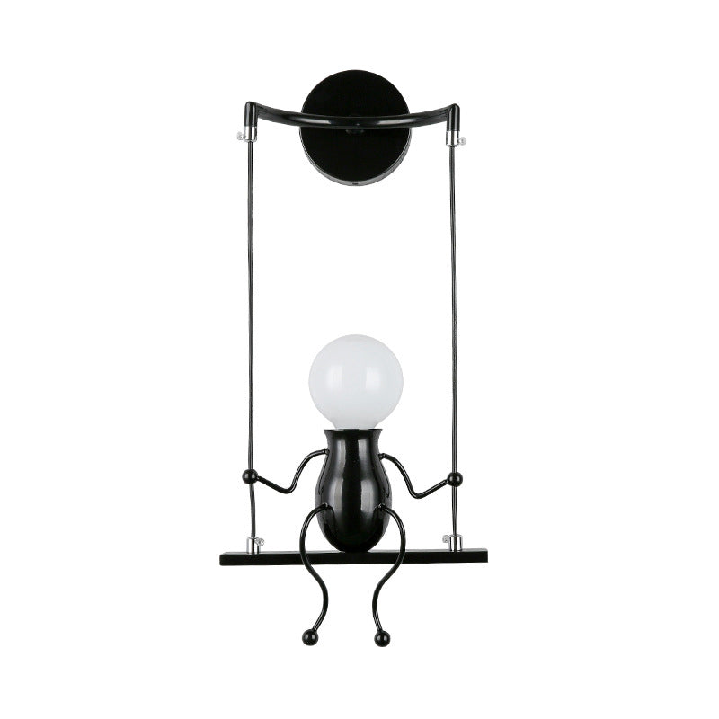 SwingDesign wandlamp moderne speelse wandlamp voor slaapkamers en woonruimtes
