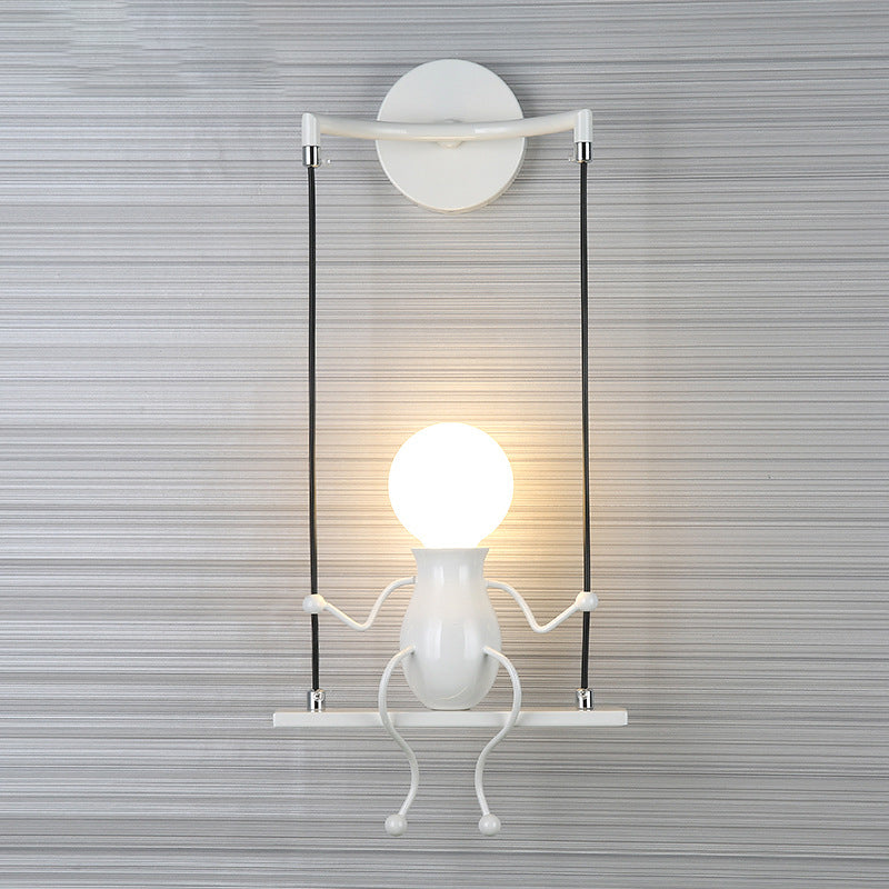 SwingDesign wandlamp moderne speelse wandlamp voor slaapkamers en woonruimtes