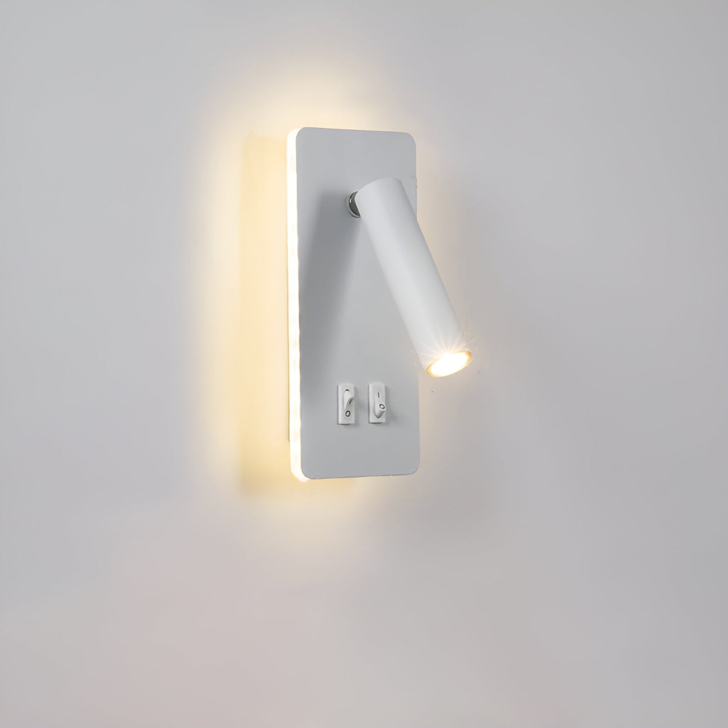 Verstelbare LED-wandlamp met draaibare kop voor lezen en sfeerverlichting