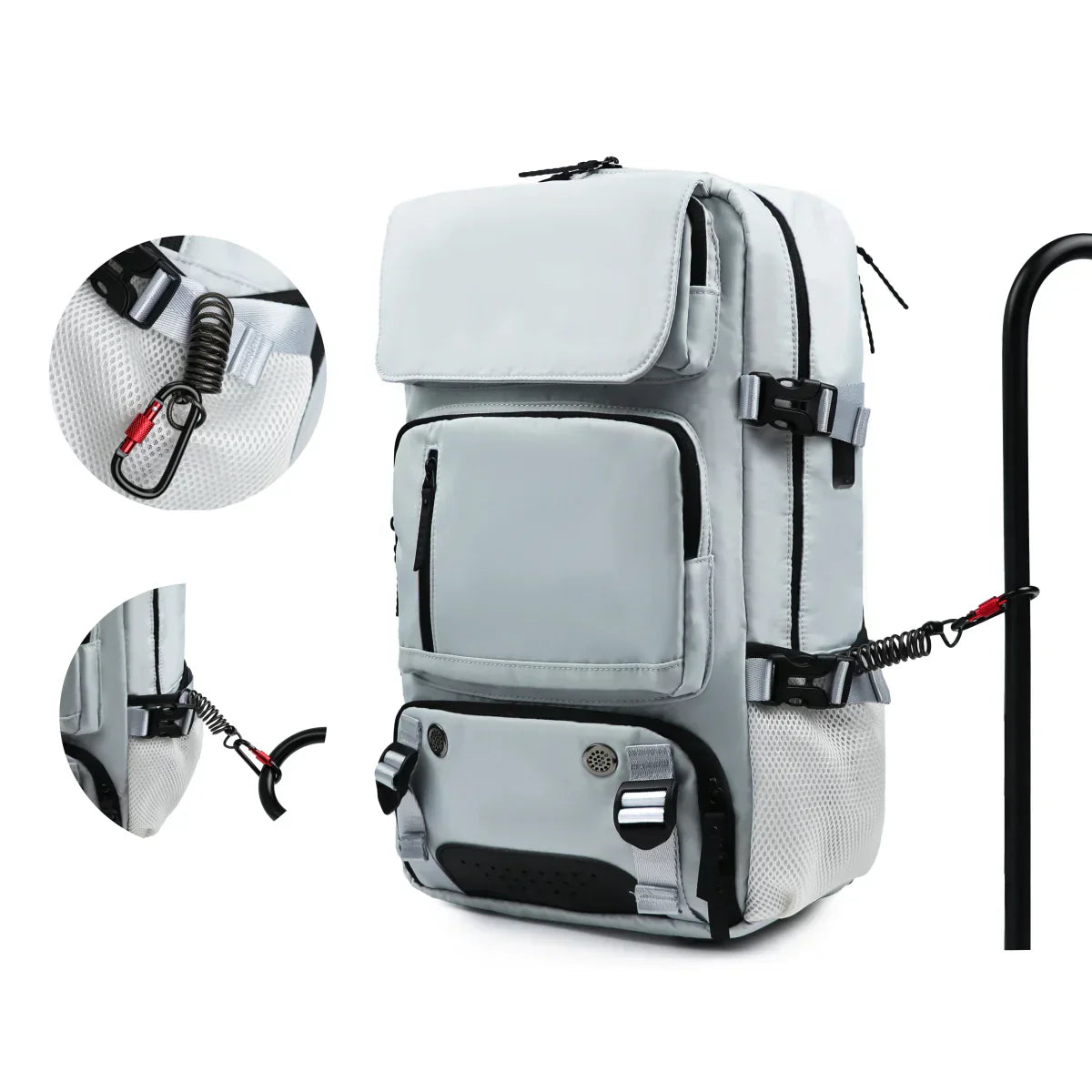 TRAVELMAX Waterdichte Reistas met USB Opladen en Schoenenvak