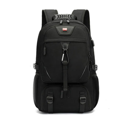 Tech Trek Pro 50L tot 80L rugzak met USB-oplaadpoort en laptopvak