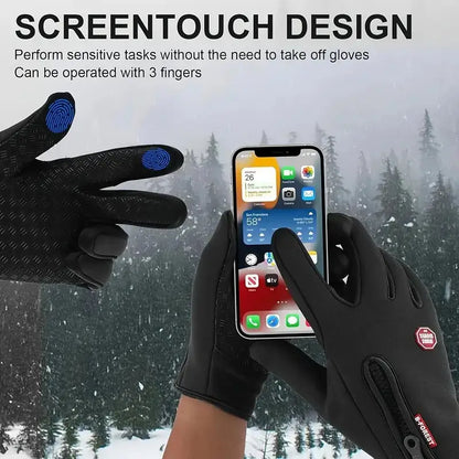 Thermische winterhandschoenen met warmtebehoud en antislip grip