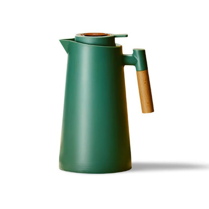 ThermoWood geïsoleerde thermoskan met temperatuurweergave