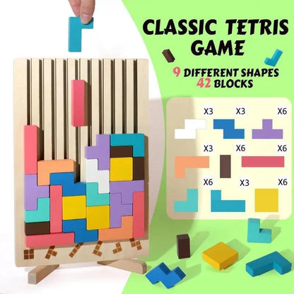 ThinkWood houten puzzelspel Montessori educatief leerspeelgoed voor kinderen