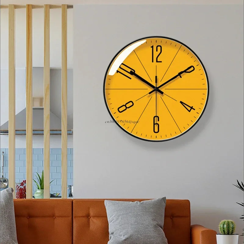 TimeWisp retro Scandinavische minimalistische wandklok