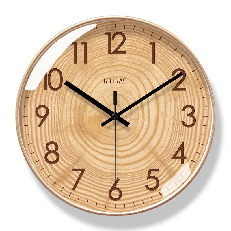 TimeWisp retro Scandinavische minimalistische wandklok