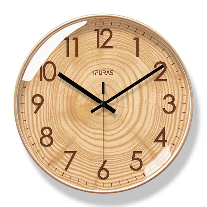 TimeWisp retro Scandinavische minimalistische wandklok