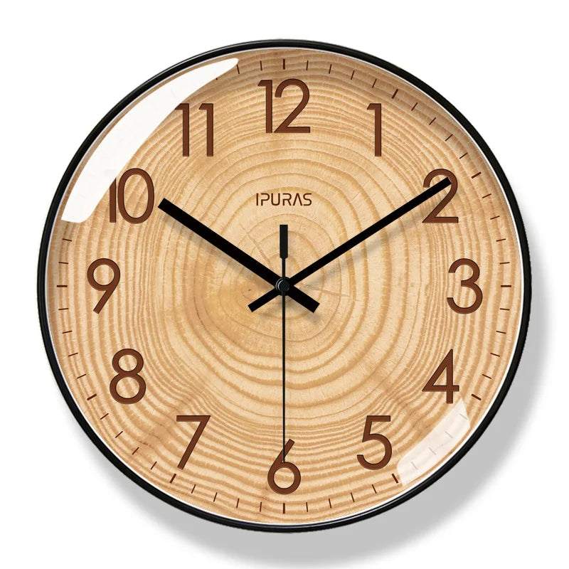 TimeWisp retro Scandinavische minimalistische wandklok