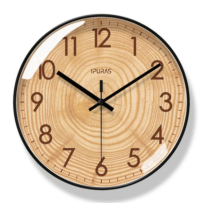 TimeWisp retro Scandinavische minimalistische wandklok