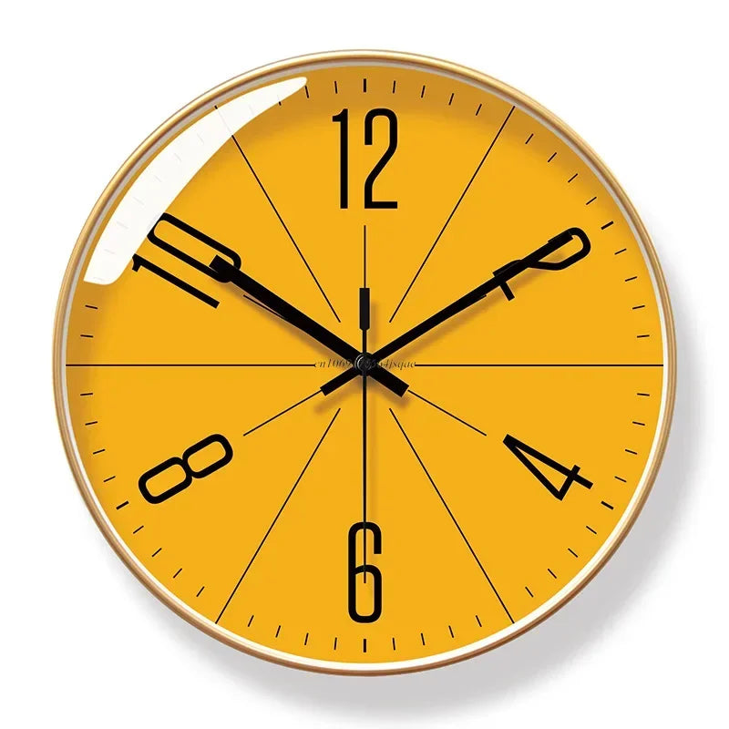TimeWisp retro Scandinavische minimalistische wandklok