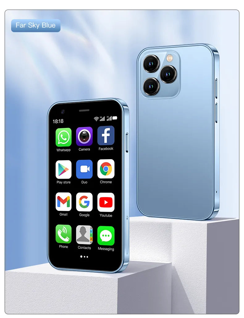 TinyTech kinder smartphone met ouderlijk toezicht en leerapps