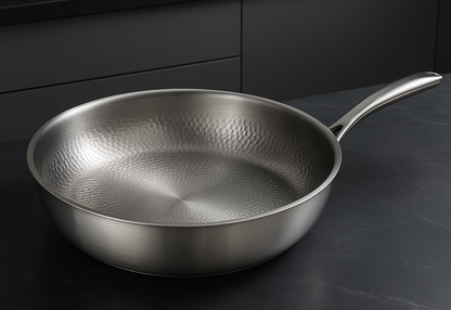 Titan Premium Titanium Koekenpan Niet-Gecoat Inductieklaar