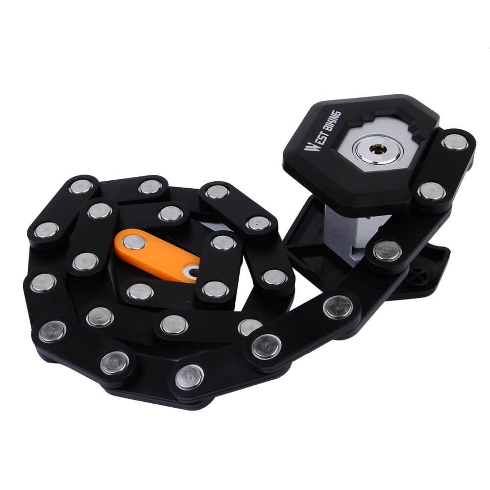 TitanLock Pro zware vouwfiets slot met bevestiging