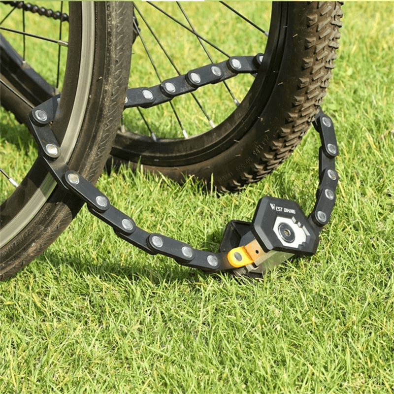 TitanLock Pro zware vouwfiets slot met bevestiging