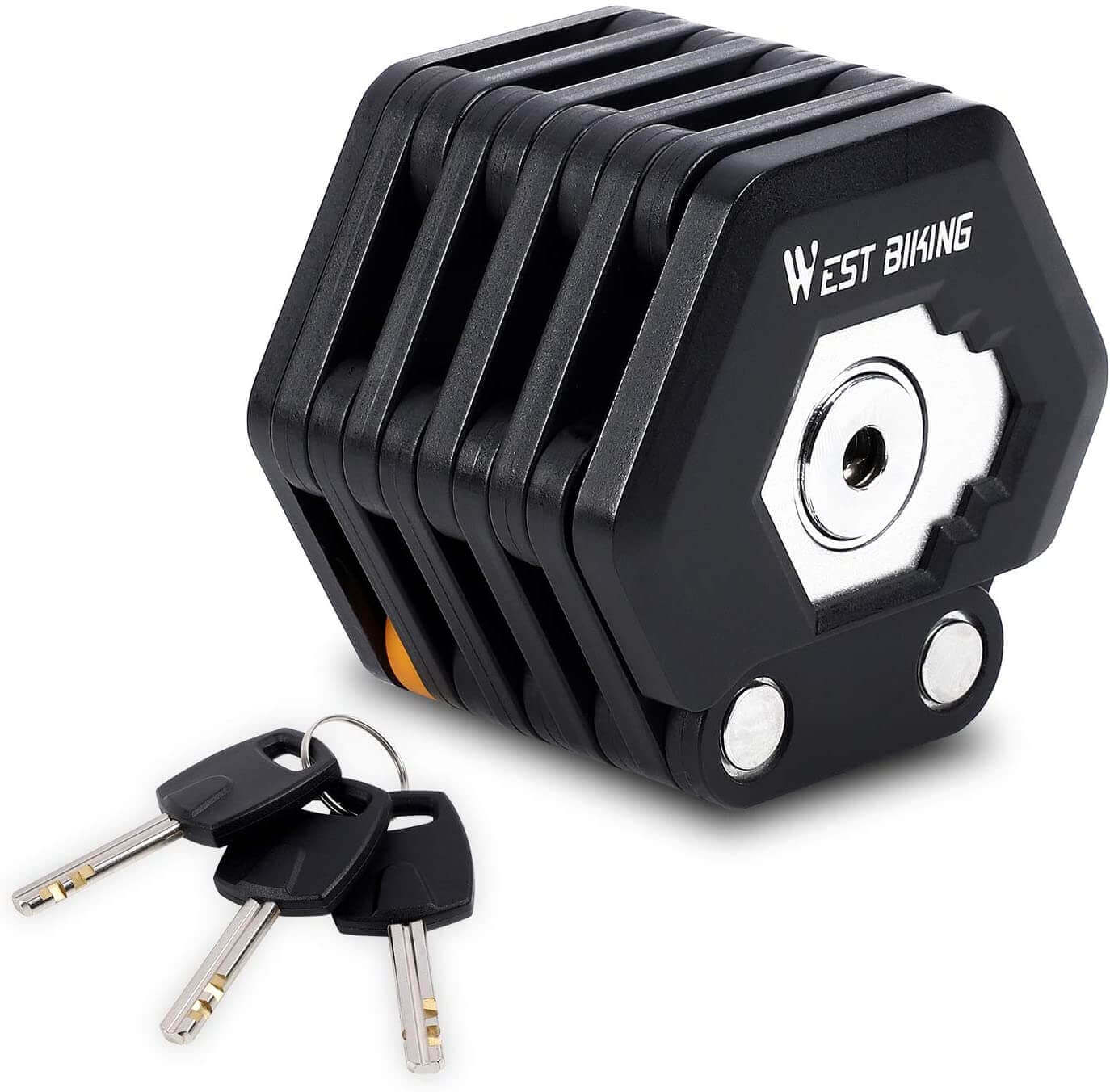 TitanLock Pro zware vouwfiets slot met bevestiging