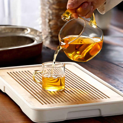 TranquiliTea Magnetische Glazen Thee Infuser Theepot