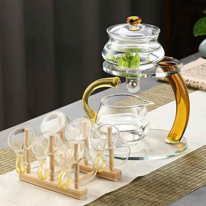 TranquiliTea Magnetische Glazen Thee Infuser Theepot
